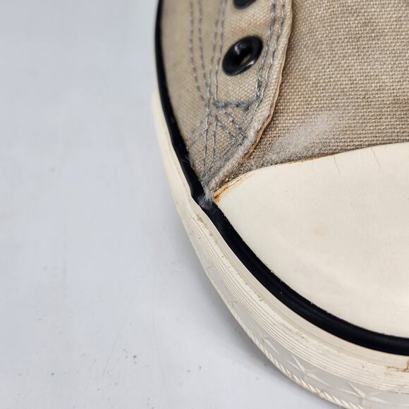 Converse Chuck Taylor John Varvatos Slip On No Lace Sneakers Unisex Tan M8 W10 - Picture 9 of 9